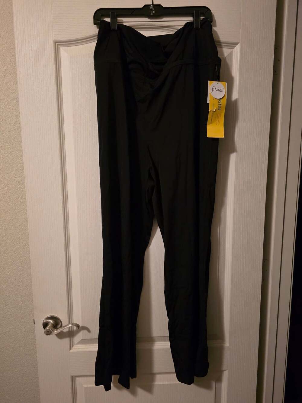 NWT Fit 4 U Fit 4 All Separates Size 3X Black Swim Beach UV Blocking Pants